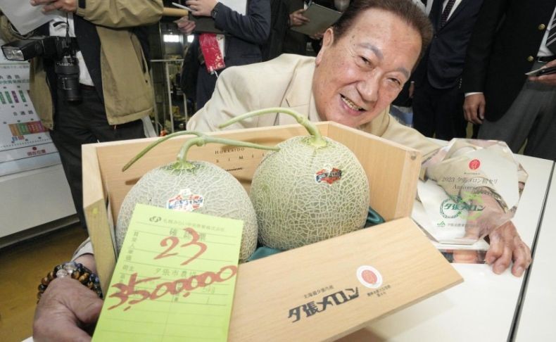 Wow, Buah Melon Ini Terjual Rp373 Juta