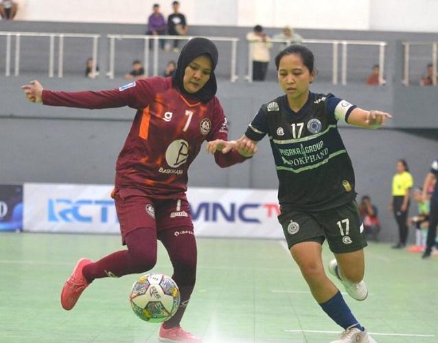 Hasil Liga Futsal Profesional: Nisma Cetak Brace, Pusaka Angels Bantai Putri Sumsel 4-0