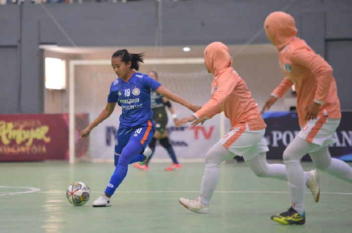 Hasil Liga Futsal Profesional Putri 2023: Gilas Pusaka Angels, Netic Ladies Raih Poin Penuh Perdana