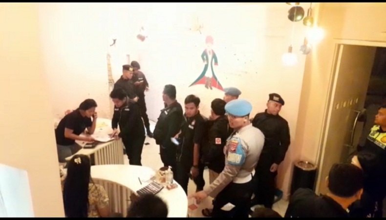 TNI-Polri Razia Tempat Hiburan Malam di Bogor, 1 Orang Diduga Positif Narkoba