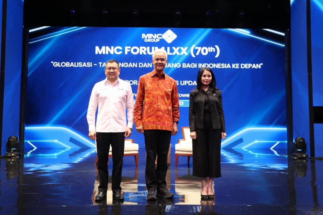 HT Buka Keseruan MNC Forum LXX, Hadirkan Sosok Kondang Bacapres Ganjar Pranowo