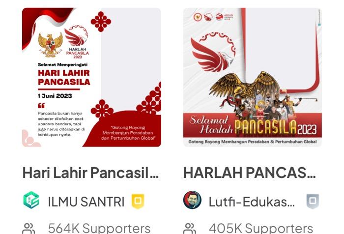 15 Link Twibbon Hari Lahir Pancasila 2023 untuk Dibagikan di Media Sosial