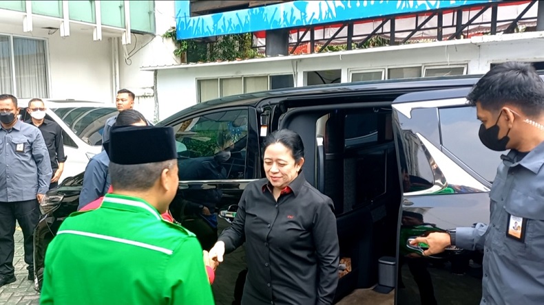 Puan Maharani Susul Hasto Cs ke Kantor PPP Bahas Strategi Pemenangan Ganjar Pranowo