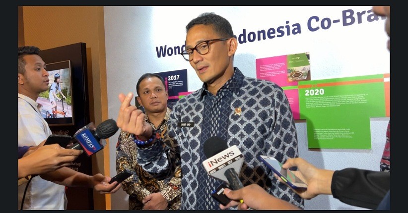 Terinspirasi Finger Heart Korea, Sandiaga Uno Ingin Bikin Gesture Tangan Lambangkan Wonderful Indonesia