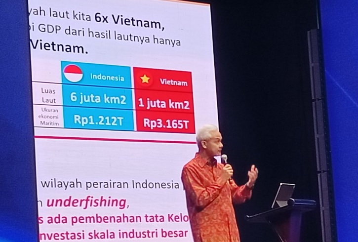 MNC Forum LXX, Ganjar Pranowo Sayangkan GDP Sektor Laut RI Lebih Rendah dari Vietnam