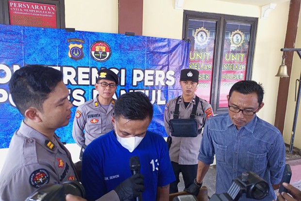 Ngaku Polisi, Pria Asal Klaten Diamankan Polisi Gegara Peras Pemuda di Bantul