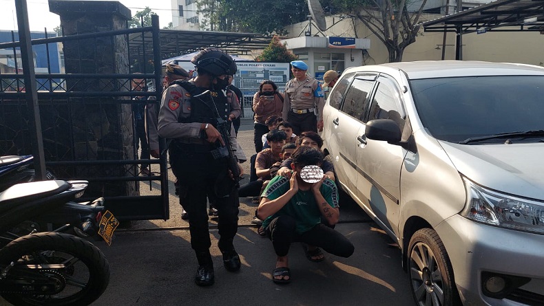 Awalnya Garang, 6 Anggota Geng Motor di Cimahi bak Ayam Sayur usai Ditangkap Polisi