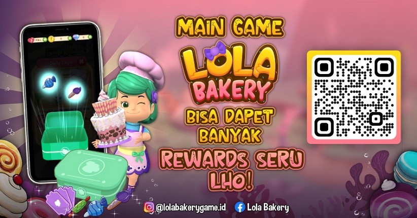 Ada Banyak Rewards yang Bisa Kamu Dapatkan Secara Cuma-Cuma di Game Lola Bakery!