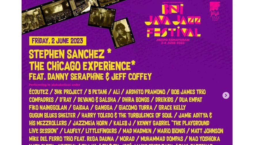 Intip Jadwal Lengkap Java Jazz Festival 2023 Hari Pertama