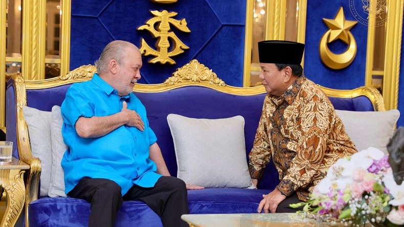 Menhan Prabowo Kunjungi Sultan Johor di Malaysia,  Ternyata Sahabat Lama 