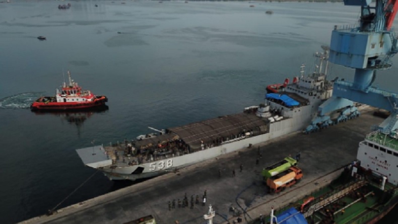 Sebelum Terbakar, KRI Teluk Hading-538 Akan Berangkat Operasi Rutin ke Papua