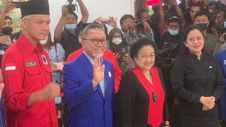 Zulhas Puas Penjajakan Politik dengan PDIP, Apresiasi Tawaran Dukung Ganjar Pranowo