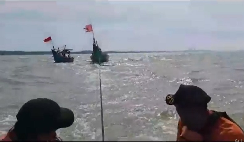 2 Hari Terombang Ambing di Laut Tuban, 4 Nelayan Hilang Ditemukan Selamat