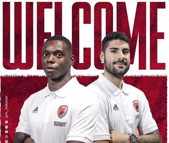 PSM Makassar Rekrut Dua Pemain Asing, Salah Satunya Pernah Main di Liga Portugal