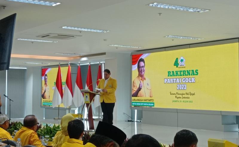 Golkar Targetkan 20 Persen Suara di Pileg 2024, Airlangga: Kalau Pilpres Nomor 1
