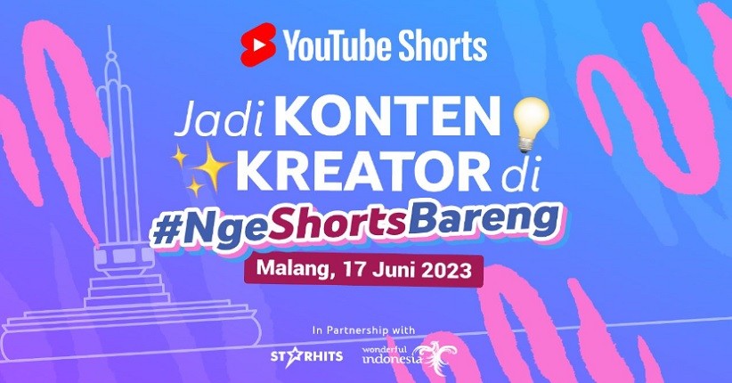 #NgeShortsBareng Besutan StarHits dan YouTube Indonesia Segera Hadir di Malang Bulan Juni ini!