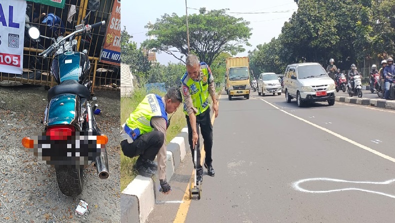 Kecelakaan di Soekarno-Hatta Bandung Hari Ini, Pelajar Pacu Moge Tewas di Jalur Cepat