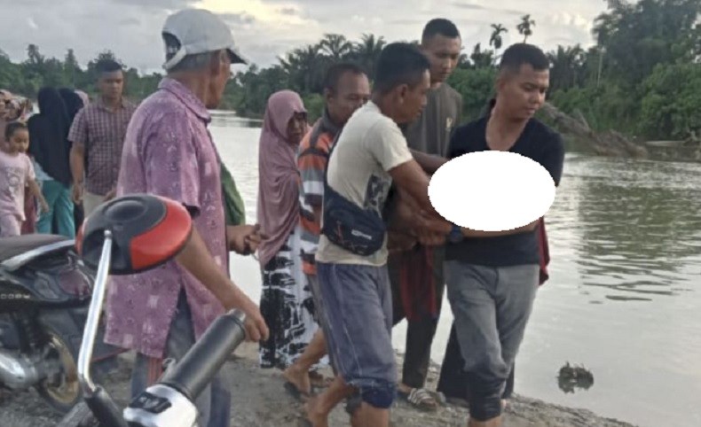 Pelajar Aceh Tewas Tenggelam di DAS Krueng Nagan, Diduga Terseret Arus