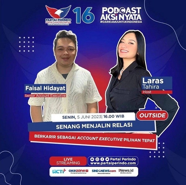 Ingin Berkarier sebagai Account Executive? Simak di Podcast Aksi Nyata Hari ini Pukul 16.00 WIB 