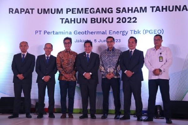 Laba Bersih Pertamina Geothermal Energy Naik 49,68 Persen di 2022