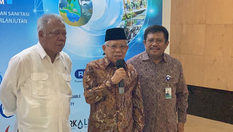 Wapres Sebut 7 dari 10 Sumber Air Rumah Tangga Tercemar Limbah