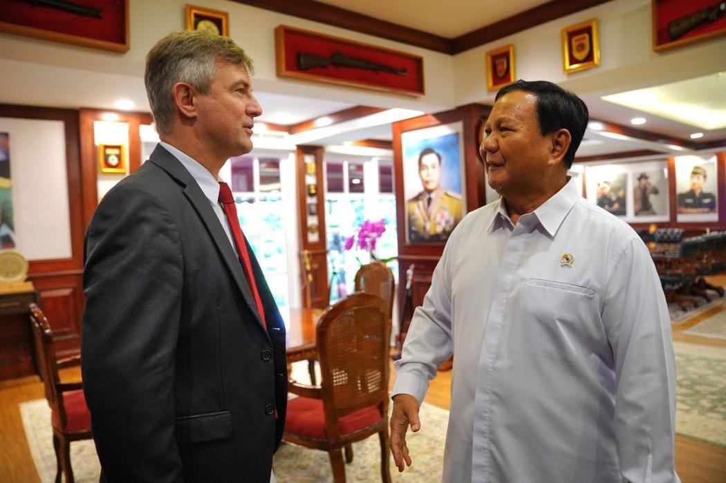 Prabowo Subianto Terima Dubes Ukraina, Tekankan Dukungan untuk Perdamaian Dunia