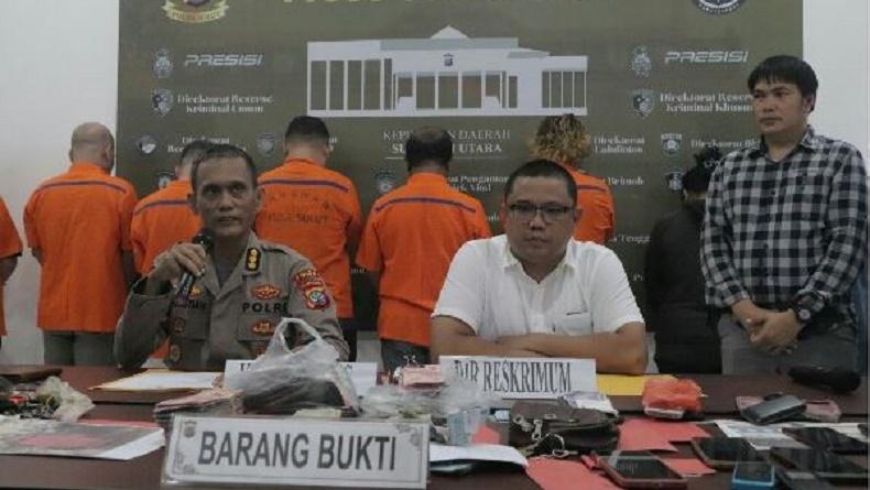 Polda Sulut Bongkar Kasus Judi di 4 Kabupaten Kota, 8 Orang Jadi Tersangka