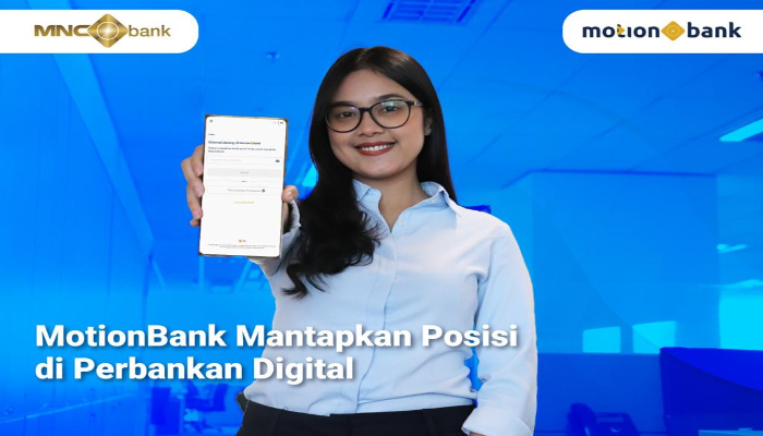Terus Adaptif, MotionBank Mantapkan Posisi di Perbankan Digital