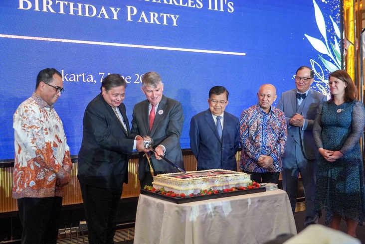 Rayakan Ultah Raja UK, Menko Airlangga Dorong Penguatan Kemitraan Indonesia-Inggris 