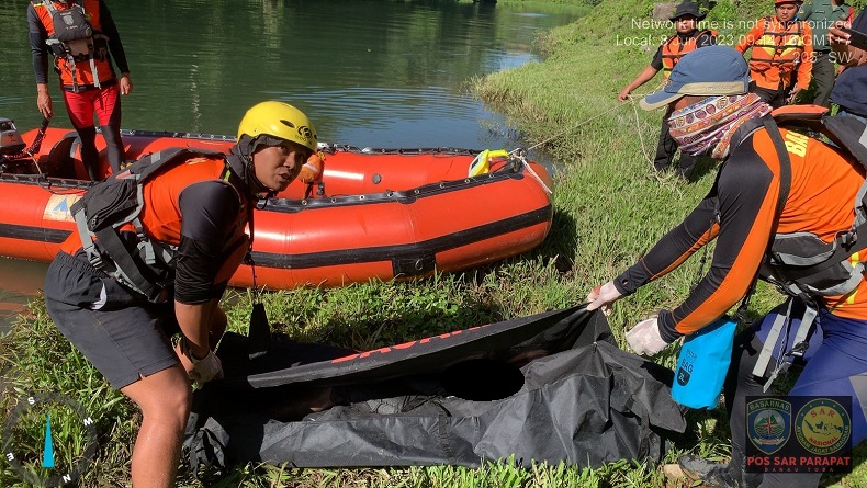 Pemuda Hanyut di Sungai Asahan Ditemukan Tewas usai 3 Hari Hilang