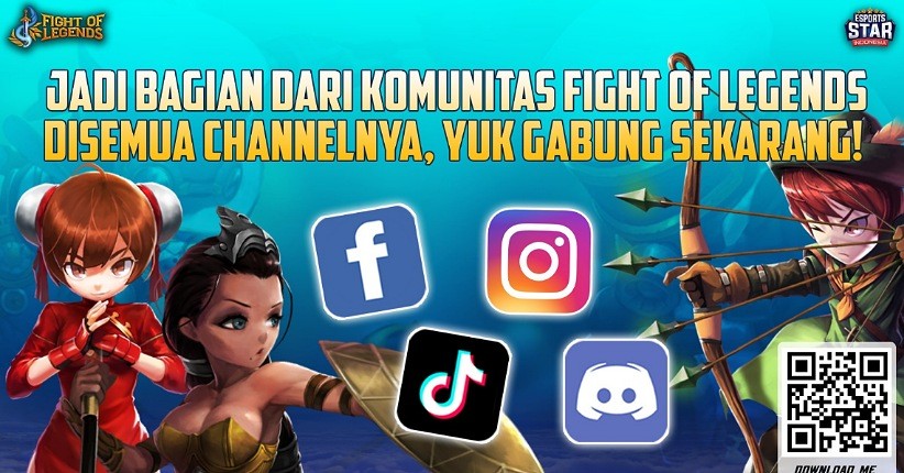 Gabung & Seru-seruan Bareng Menjadi Bagian dari Komunitas Disemua Channel Fight of Legends 