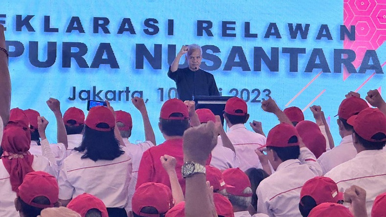 Relawan Gapura Nusantara Deklarasi Dukungan ke Ganjar: Beliau Mampu Lanjutkan Program Jokowi