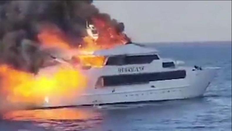 Kapal Pesiar Terbakar di Laut Merah, 3 Wisatawan Inggris Hilang
