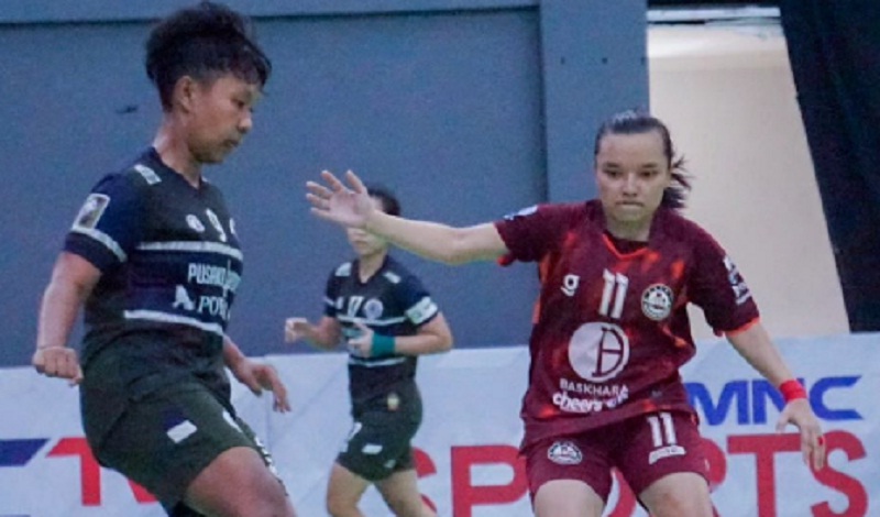 Hasil Liga Futsal Profesional: Pusaka Angels Pesta Setengah Lusin Gol Vs Putri Sumatera Selatan