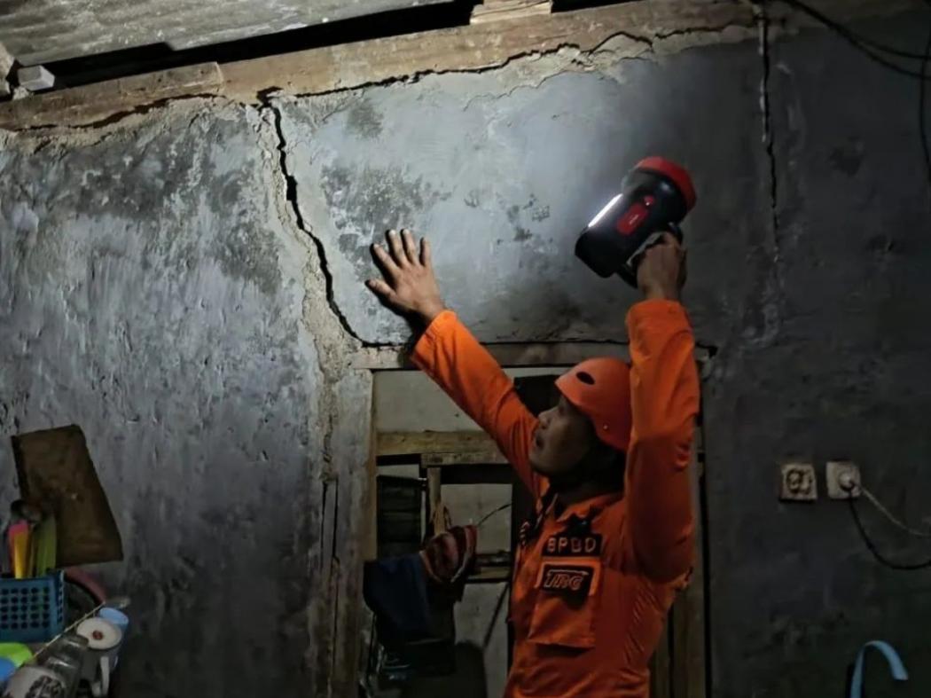2 Rumah di Puncak Bogor Rusak akibat Gempa, 2 Orang Luka-Luka