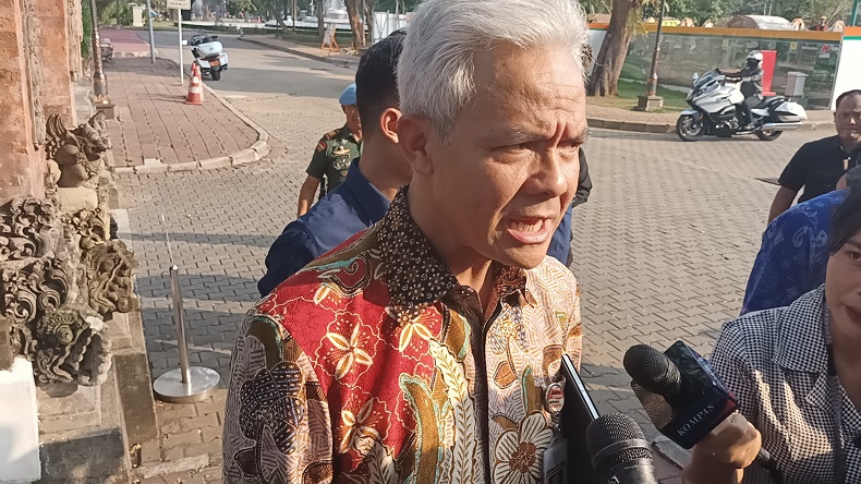 Ganjar Menghadap Presiden Jokowi di Istana, Ini yang Dibahas