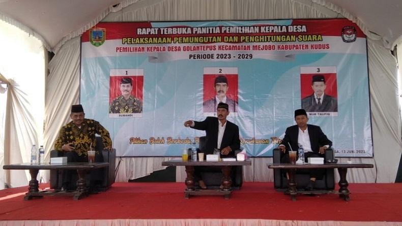 Pilkades Serentak 3 Desa di Kudus Berlangsung Aman
