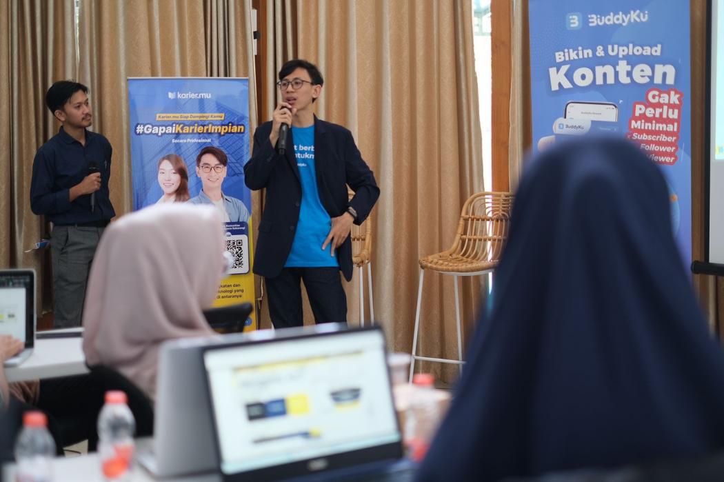 Kolaborasi BuddyKu dan Karier.mu Edukasi SEO Copywriting Guna Tingkatkan Engagement di Media Sosial