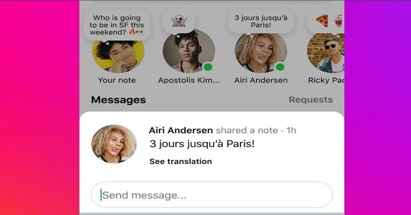 Makin Kaya Fitur, Instagram Tambah Musik dan Terjemahan ke Notes
