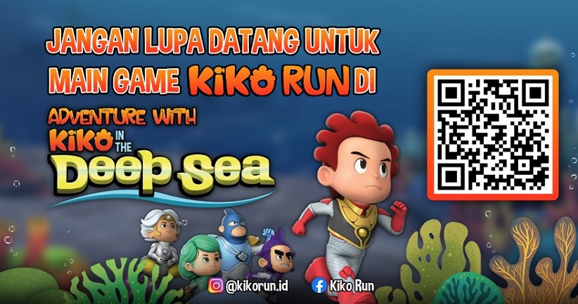 Yuk Ikut Main Game Kiko Run dan Dapat Hadiah Menarik di Adventure with Kiko In The Deep Sea 