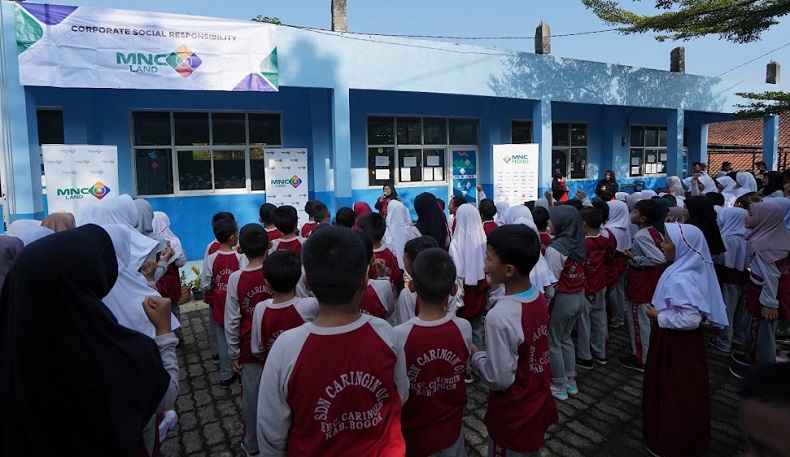 MNC Peduli dan MNC Land Gelar Edukasi Pengelolaan Sampah di SDN Caringin 3 Bogor