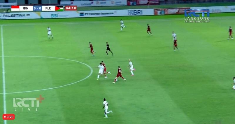 Hasil Indonesia Vs Palestina: Garuda Tampil Dominan, Kedua Tim Imbang di Babak Pertama