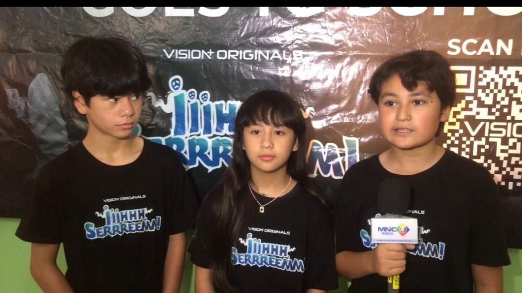 Ikut Nobar Iiihhh Serrreemm di SD Yapenka, Yassien Omar: Jadi Punya Teman Baru