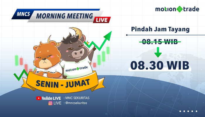 Program Morning Meeting MNC Sekuritas Pindah Jam Tayang Menjadi Pukul 08.30 WIB