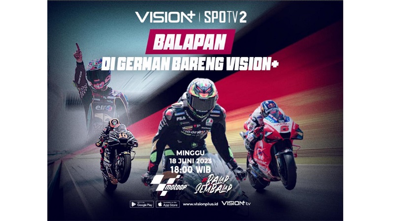 Jadwal Lengkap MotoGP Jerman 2023 Akhir Pekan Ini, Live di Vision+