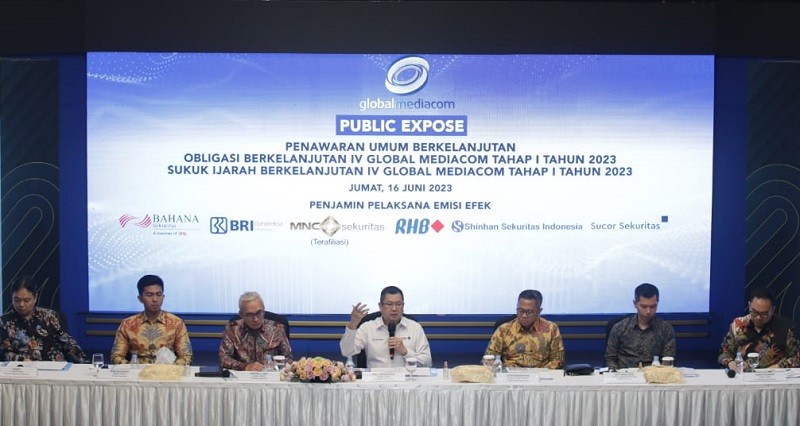 Terbitkan Obligasi dan Sukuk, Global Mediacom (BMTR) Optimistis Revenue Tumbuh Double Digit Tahun Ini