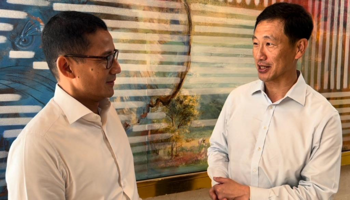 Sandiaga Uno Ajak Menkes Singapura Menyelam di Raja Ampat,  Yoga di Gunung Merapi