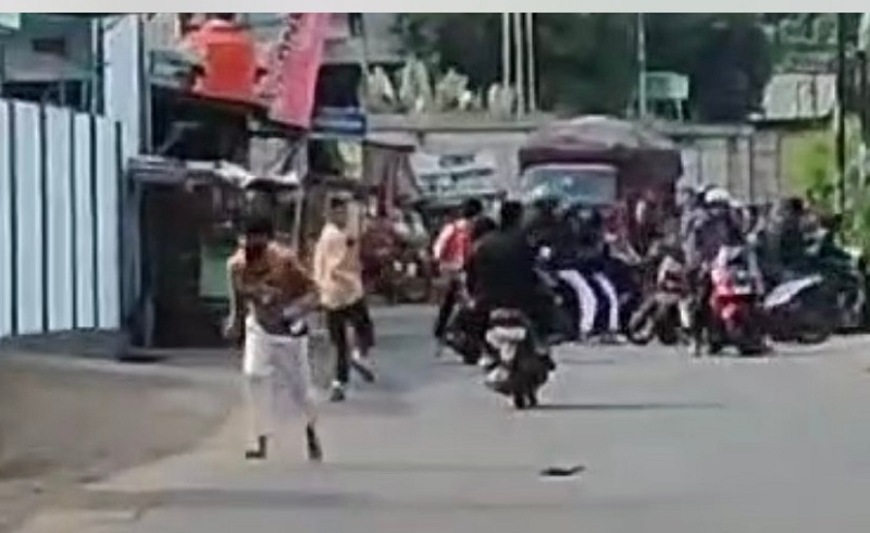 Tawuran di Bantargebang Bekasi, 9 Pelajar SMP Diamankan