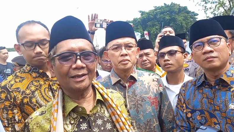 Beri Pembekalan Guru NU di Majalengka, Mahfud MD Enggan Komentari Ponpes Al Zaytun