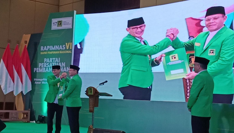 Sandiaga Uno Jadi Ketua Bappilu PPP, Awasi Kerja Kader Raih Suara di Pemilu 2024